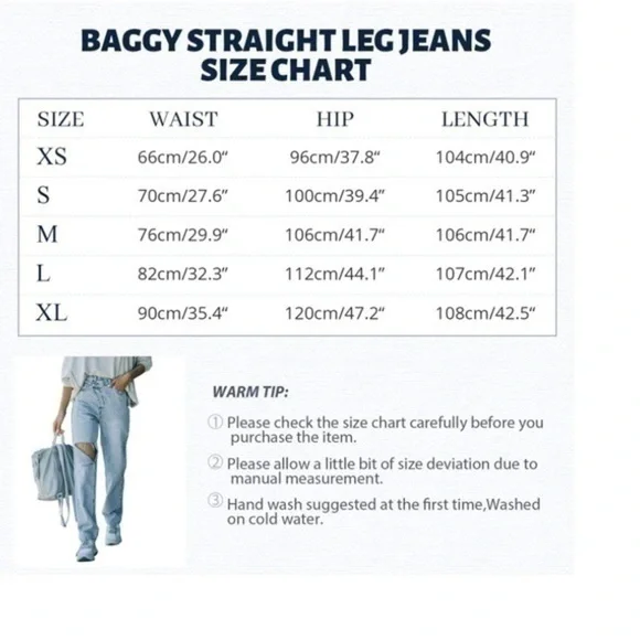 Baggy Boyfriend Jeans - Picture 5 of 7
